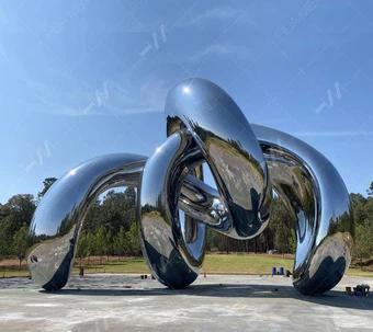 Large Outdoor Stainless Steel Sculpture