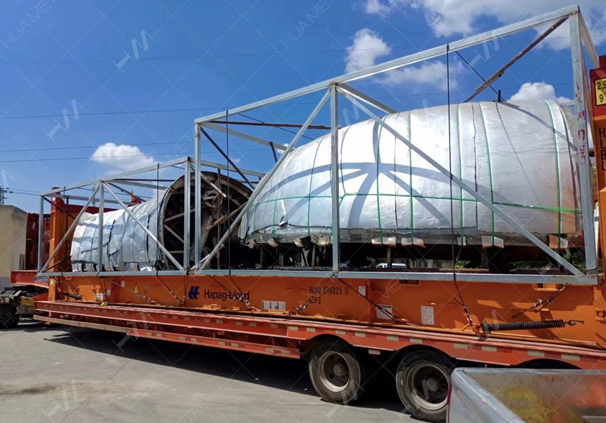 Large stainless steel sculpture transportation Large stainless steel sculpture transportation