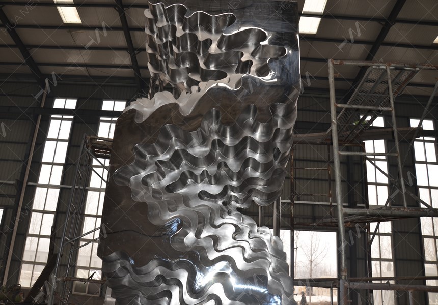 stainless steel garden sculpture surface treatment stainless steel garden sculpture surface treatment