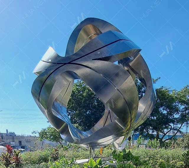 Custom Stainless Steel Sphere Sculpture