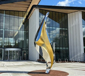 Stainless Steel MIYIWTS Sculpture