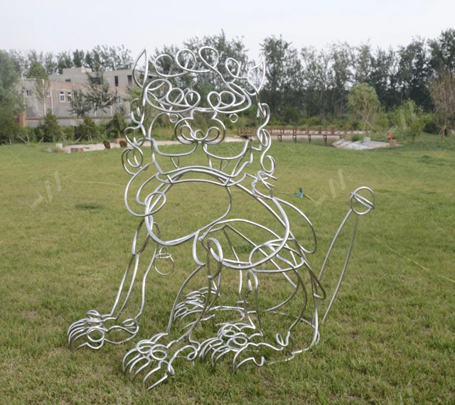 Stainless Steel Pipe Sculpture