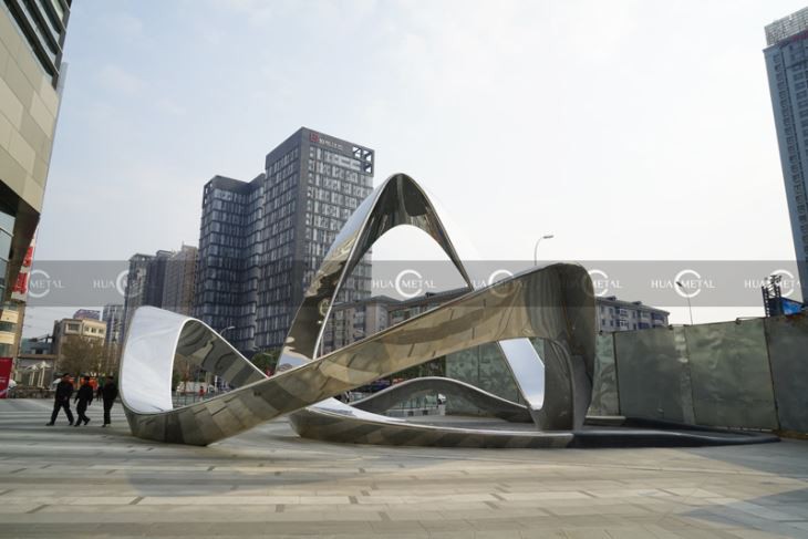  mirror-stainless-steel-public-art-urban-sculpture-for-shopping-mall-square