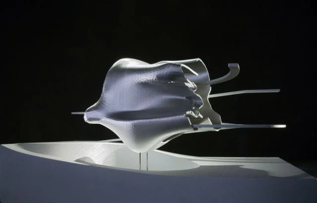 Hyperbolic Stainless Steel Facade