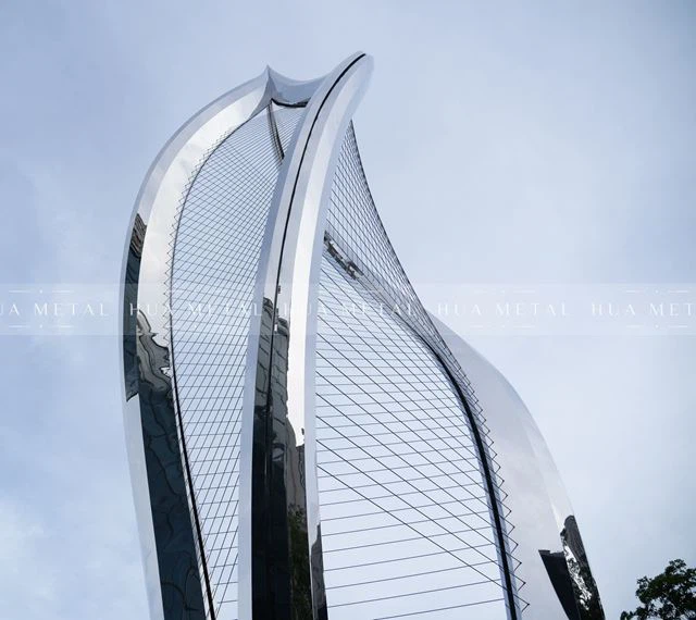 contemporary-stainless-steel-garden-sculpture